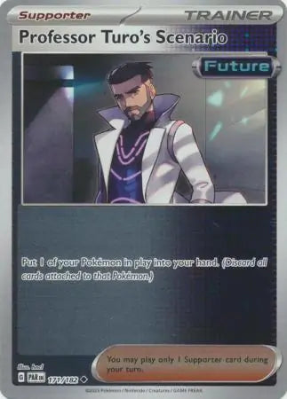 171 Professor Turo's Scenario - Reverse Holo, Paradox Rift, trainer, 4.00 kr, Pokesingles. Kjøp pokemon kort til lave priser hos oss.