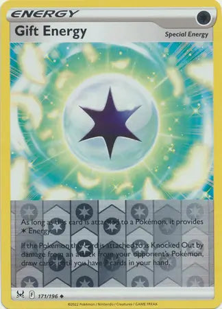 Gift Energy Reverse Holo 171, Lost Origin | Sword & Shield, , 0.00 kr, Pokesingles. Kjøp pokemon kort til lave priser hos oss.