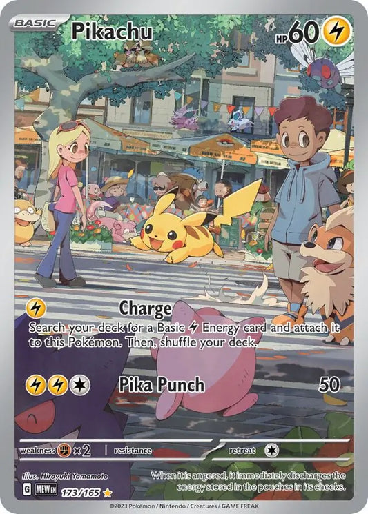173 Pikachu, 151 | Scarlet & Violet, , 175.00 kr, Pokesingles. Kjøp pokemon kort til lave priser hos oss.