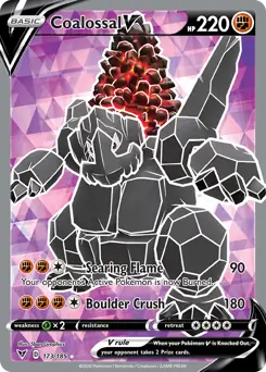 Full Art Coalossal V 173 - Vivid Voltage - Vivid Voltage