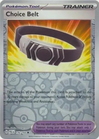 Choice Belt Reverse Holo 176 - Paldea Evolved Pokesingles