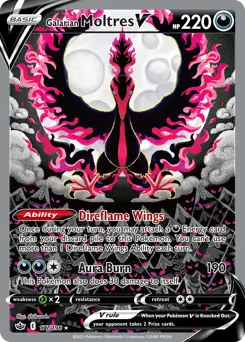 Galarian Moltres V Alternate Art 177