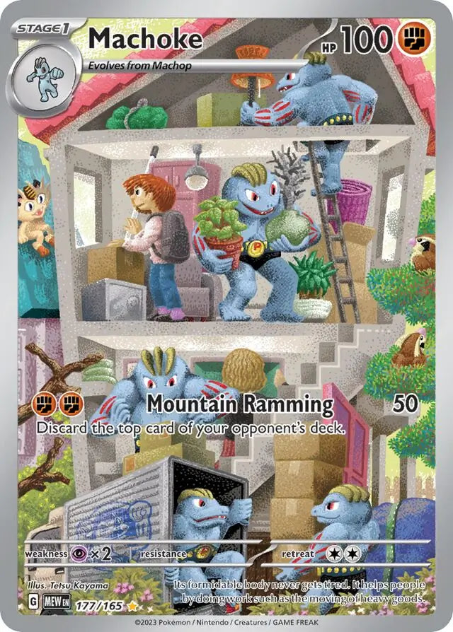 177 Machoke, 151 | Scarlet & Violet, , 75.00 kr, Pokesingles. Kjøp pokemon kort til lave priser hos oss.