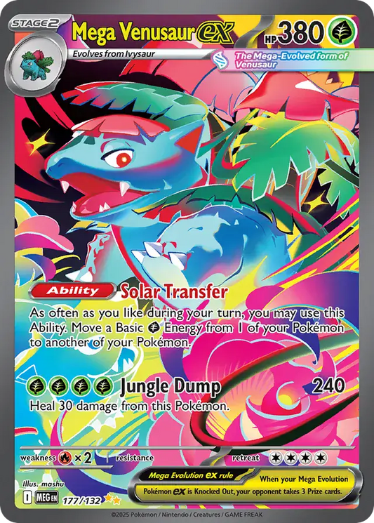 Mega Venusaur 177 - Mega Evolution Pokesingles