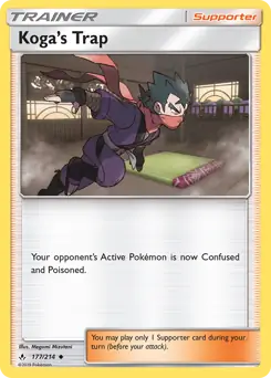 Koga's Trap 177 - Unbroken Bonds Pokesingles