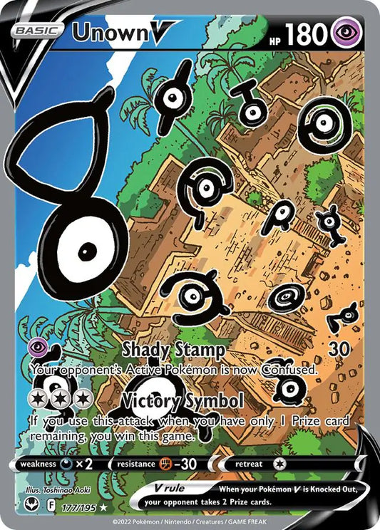 Unown V 177, Silver Tempest | Sword & Shield, , 0.00 kr, Pokesingles. Kjøp pokemon kort til lave priser hos oss.