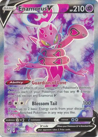 Enamorus V 178, Lost Origin | Sword & Shield, , 0.00 kr, Pokesingles. Kjøp pokemon kort til lave priser hos oss.