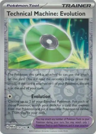 178 Technical Machine: Evolution - Reverse Holo, Paradox Rift, trainer, 4.00 kr, Pokesingles. Kjøp pokemon kort til lave priser hos oss.