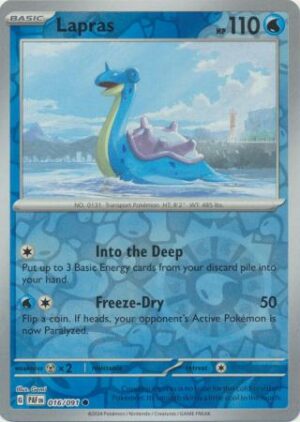 016 Lapras - Reverse Holo, Paldean Fates, reverse, 4.00 kr, Pokesingles. Kjøp pokemon kort til lave priser hos oss.