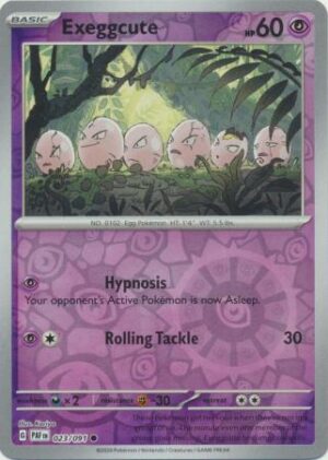 023 Exeggcute - Reverse Holo, Paldean Fates, , 4.00 kr, Pokesingles. Kjøp pokemon kort til lave priser hos oss.