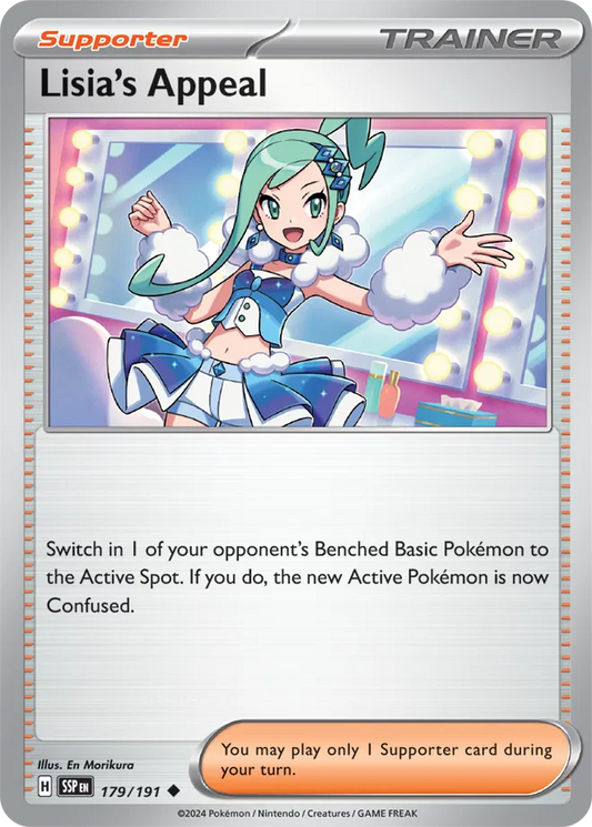 Lisia's Appeal 179 - Surging Sparks Pokesingles