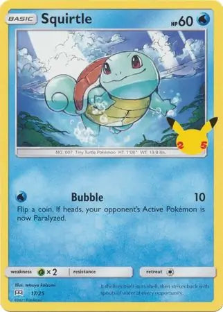 Squirtle 17 - Mcdonald's 25th Anniversary