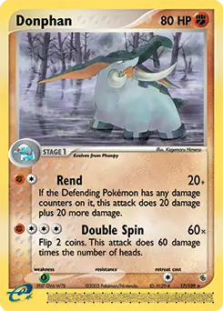Donphan 17 - Ruby and Sapphire Pokesingles