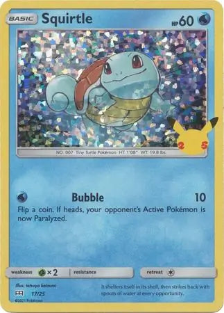 Squirtle Holo 17 - Mcdonald's 25th Anniversary