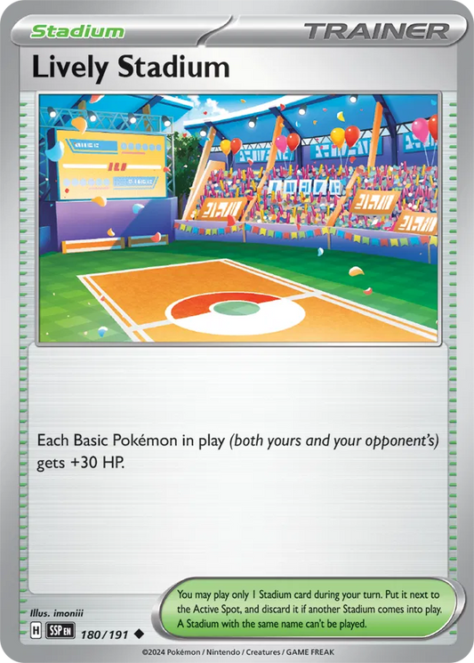 Lively Stadium 180 - Surging Sparks Pokesingles