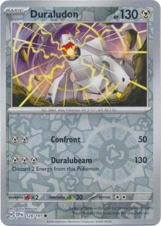 Duraludon Reverse Holo 129 - Surging Sparks Pokesingles