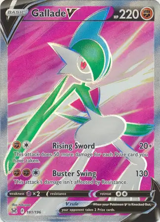 Gallade V 181, Lost Origin | Sword & Shield, , 0.00 kr, Pokesingles. Kjøp pokemon kort til lave priser hos oss.