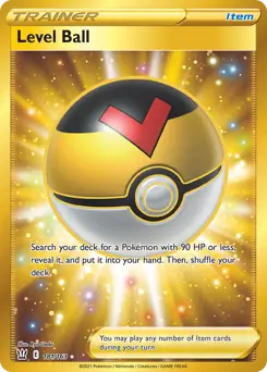 Level Ball Secret 181 - Battle Styles Pokesingles