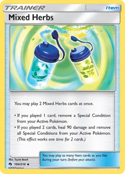 Mixed Herbs 184 - Lost Thunder Pokesingles