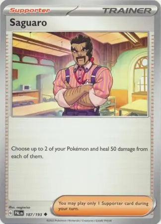 Saguaro Reverse Holo 187 - Paldea Evolved, Paldea Evolved | Scarlet & Violet, trainer, 5.00 kr, Pokesingles. Kjøp pokemon kort til lave priser hos oss.