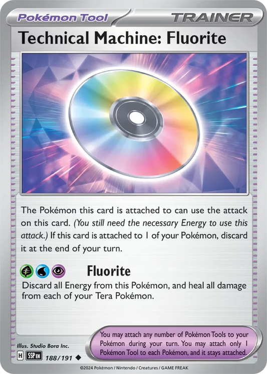 Technical Machine: Fluorite 188 - Surging Sparks Pokesingles