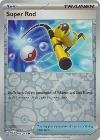 Super Rod Reverse Holo 188 - Paldea Evolved Pokesingles