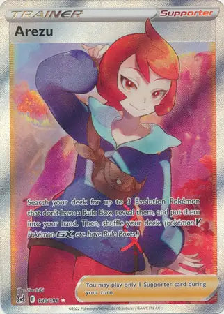 Arezu 189, Lost Origin | Sword & Shield, , 0.00 kr, Pokesingles. Kjøp pokemon kort til lave priser hos oss.
