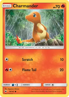 Charmander 18 - Burning Shadows Pokesingles