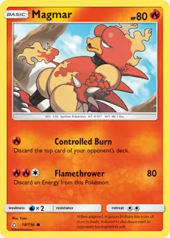 Magmar 18 - Ultra Prism Pokesingles