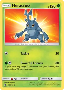 Heracross 18 - Lost Thunder Pokesingles