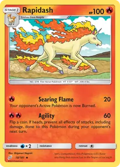 Rapidash 18 - Team Up Pokesingles