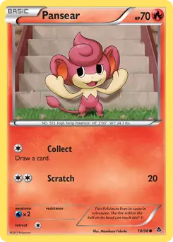 Pansear 18 - Emerging Powers Pokesingles