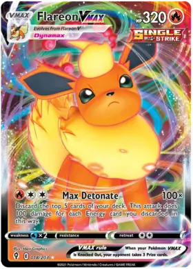 Flareon VMAX 018, Evolving Skies | Sword & Shield, , 5.00 kr, Pokesingles. Kjøp pokemon kort til lave priser hos oss.