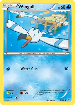 Wingull 18 - Roaring Skies Pokesingles