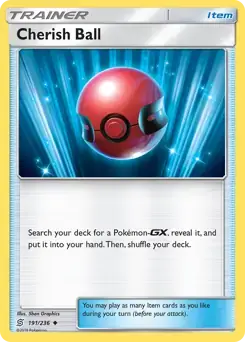 Cherish Ball 191/236- Unified Minds Pokesingles