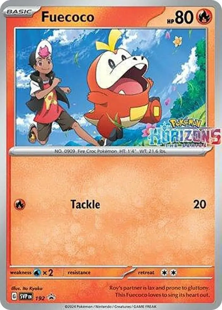Fuecoco SVP Promo 192 - Scarlet & Violet Promos Pokesingles