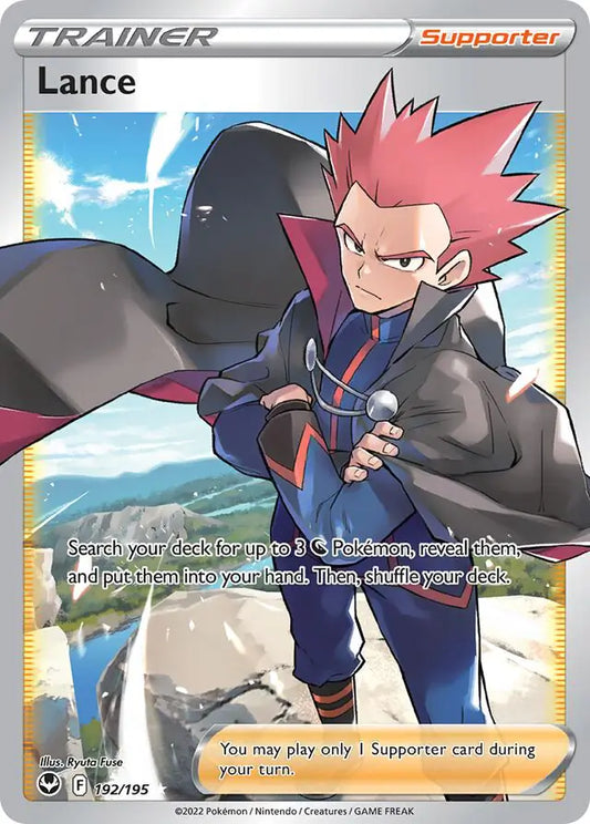 Lance 192, Silver Tempest | Sword & Shield, , 0.00 kr, Pokesingles. Kjøp pokemon kort til lave priser hos oss.