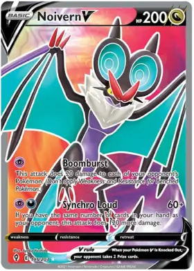 Noivern V 195, Evolving Skies | Sword & Shield, secret, 5.00 kr, Pokesingles. Kjøp pokemon kort til lave priser hos oss.