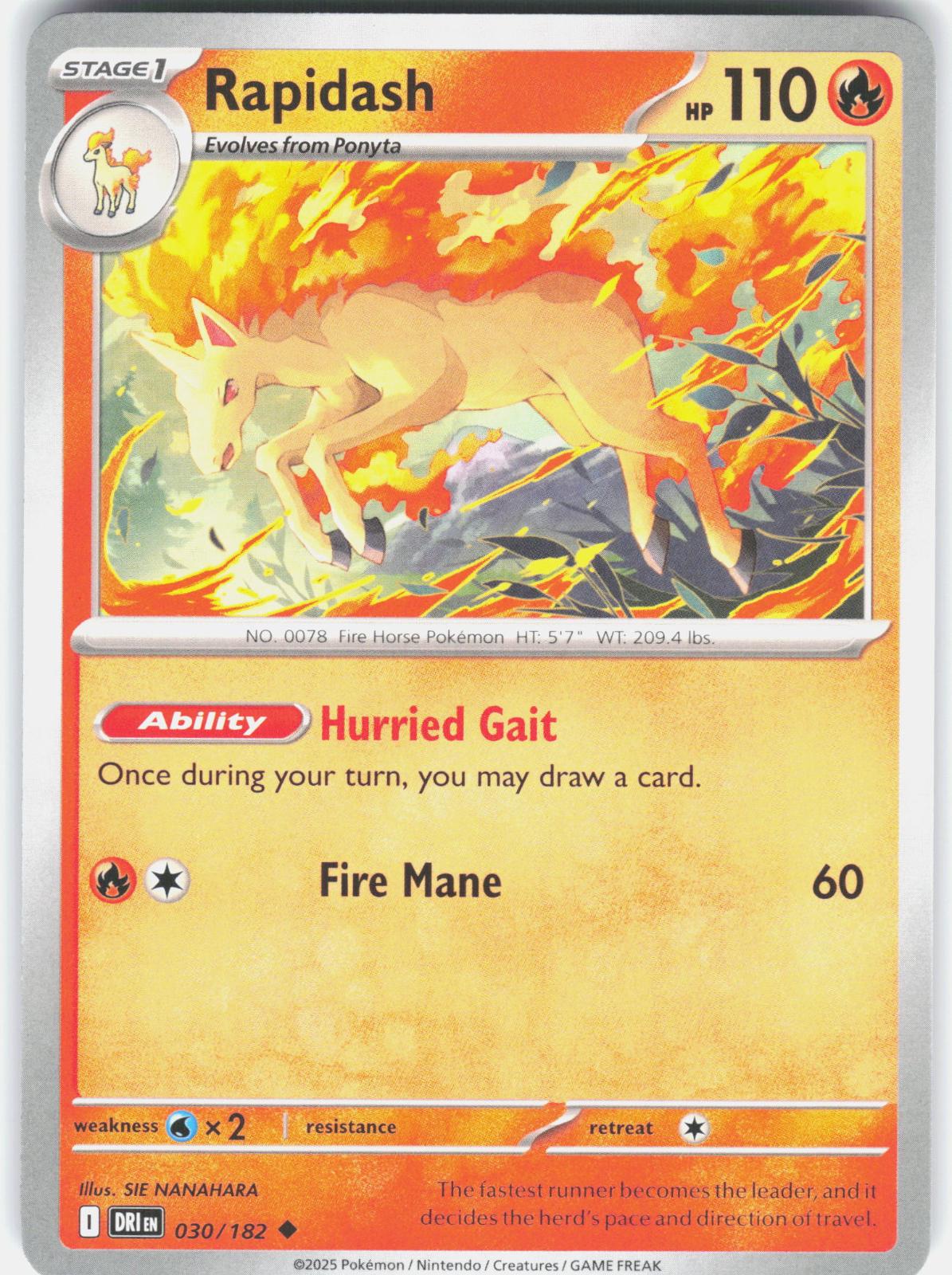 Rapidash 30 - Destined Rivals