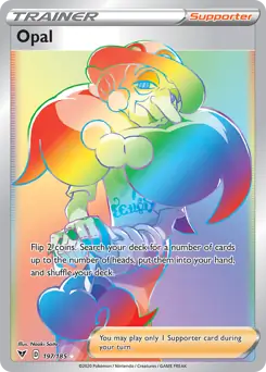 Opal Secret 197 - Vivid Voltage Pokesingles