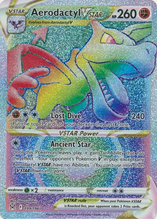Aerodactyl VSTAR 199, Lost Origin | Sword & Shield, , 0.00 kr, Pokesingles. Kjøp pokemon kort til lave priser hos oss.
