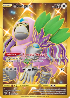 Oranguru Secret 199 - Vivid Voltage Pokesingles