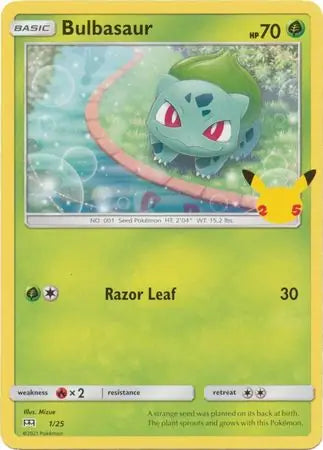 Bulbasaur 1 - Mcdonald's 25th Anniversary