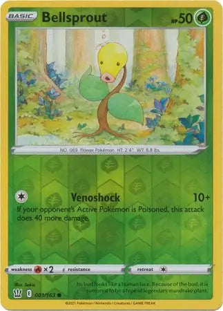 Bellsprout Reverse Holo 001 - Battle Styles