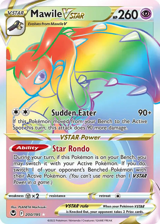 Mawile VSTAR 200, Silver Tempest | Sword & Shield, , 0.00 kr, Pokesingles. Kjøp pokemon kort til lave priser hos oss.