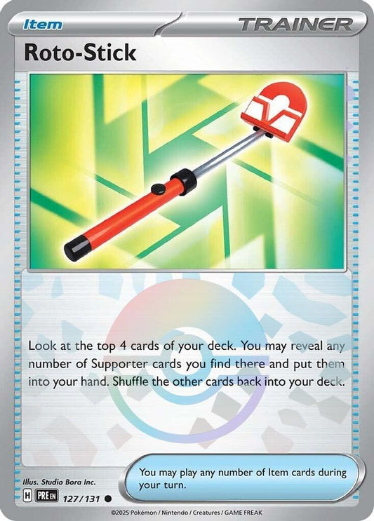 Roto-Stick (Poke Ball Pattern) 127 - Prismatic Evolutions
