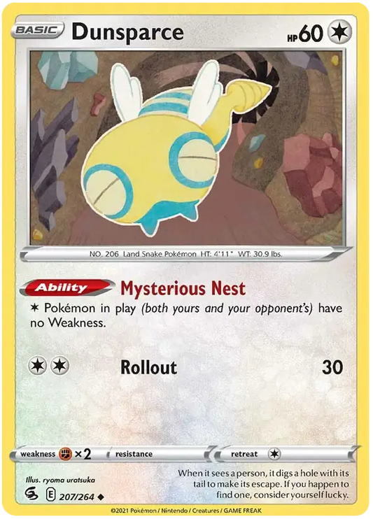 Dunsparce 207, Fusion Strike | Sword & Shield, , 0.00 kr, Pokesingles. Kjøp pokemon kort til lave priser hos oss.