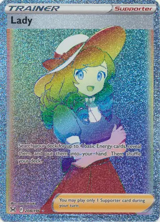 Lady 208, Lost Origin | Sword & Shield, , 0.00 kr, Pokesingles. Kjøp pokemon kort til lave priser hos oss.