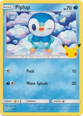 Piplup 20 - Mcdonald's 25th Anniversary