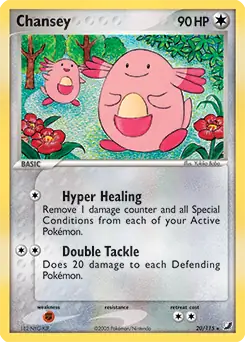 Chansey 20 - Unseen Forces Pokesingles
